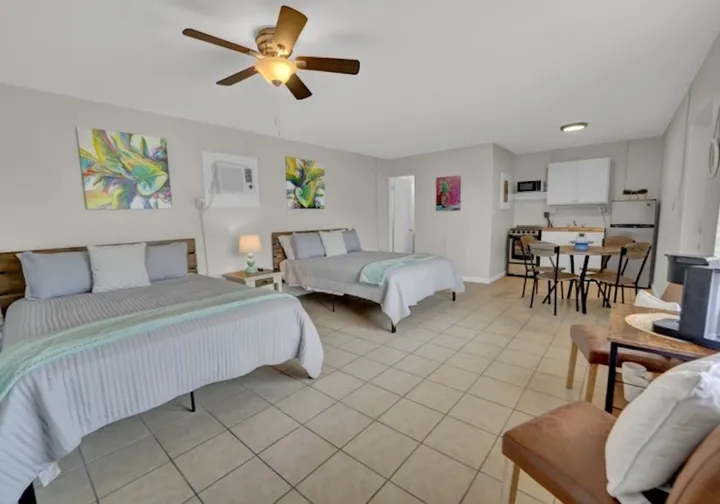 Two Queen Studio with Kitchenette